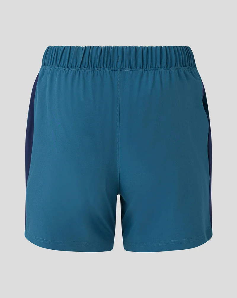 كاستور Women's England Cricket Training Shorts - Blue, Comfortable Women’s Cricket Training Shorts